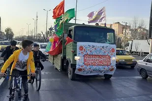 حرکت کاروان شادی میلاد حضرت مهدی (عج) در کیانمهر