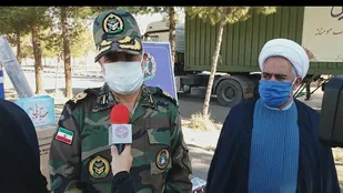 کمک ارتش به زوج های جوان در شهرستان کوهبنان