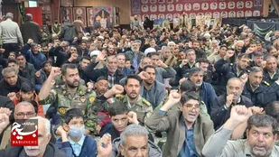 تجدید میثاق مردم تربت&zwnj;جام با آرمان&zwnj;های حاج قاسم در قاب دوربین بسیج