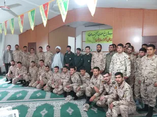 مراسم ولادت حضرت علی اکبر و تقدیر از سربازان&lrm; جوان سپاه بندرترکمن