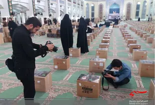 حضور اهالی رسانه تبریز برای انعکاس رزمایش کمک مومنانه