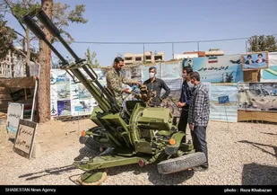 نمایشگاه فرهنگی رزمی دفاع مقدس در بجنورد