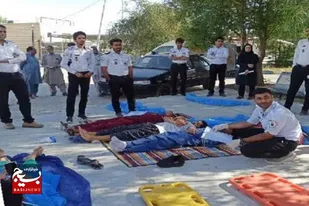 برگزاری کارگاه آموزشی مدیریت بحران در حوادث و بلایا در شهرستان راسک
