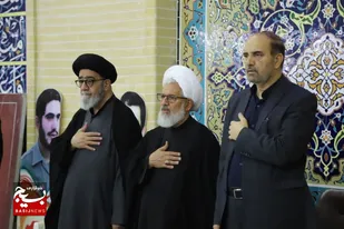 آیین عزاداری هیئت رزمندگان اسلام در تبریز