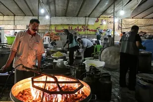 برپایی موکب  توسط کمیته امداد رودبار قصران و لواسانات