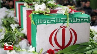 برگزاری تشییع و تدفین شهید حاج ابراهیم مجیدی بیزه در داورزن