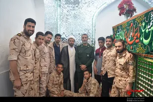 اردوی زیارتی سیاحتی سربازان ناحیه اردستان برگزار شد