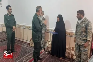ديدار و سرکشی از خانواده شهید &laquo;بهاره&raquo; در هیرمند