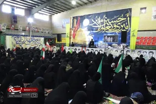 تجمع بانوان عاشورایی در همدان