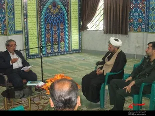 گردهمایی سیاسی کارکنان سپاه ناحیه درچه برگزار شد