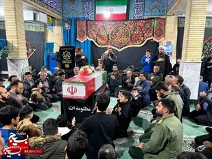 مردم ولایت مدارباباحیدر و میزباتی از شهید گمنام