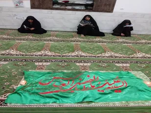 سفره متبرک حضرت رقیه (س) توسط پایگاه ساجده بافق