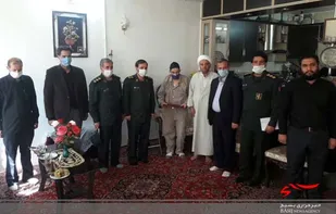 سرکشی جمعی از مسئولان شهرستان بروجرد به خانواده شهدا