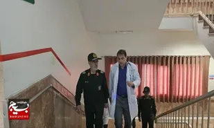بازدید فرمانده سپاه عاشورا از بیمارستان سینا