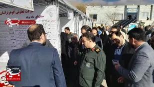 بازدید رئیس سازمان بسیج سازندگی از نمایشگاه اقتصاد مقاومتی سمنان