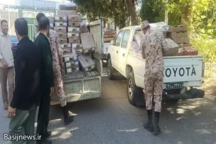 توزیع ۵۰۰ بسته مواد غذایی در رزمایش کمک&zwnj;های مومنانه اسدآباد