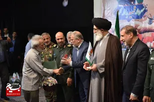 بیست و چهارمین گردهمایی بزرگ یادگاران دفاع مقدس استان البرز برگزار شد+تصاویر