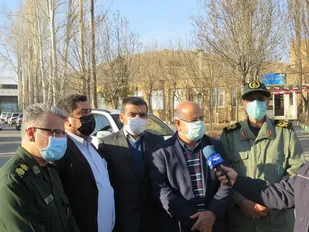 تجلیل سردار ذوالقدر از پرسنل بیمارستان امام خمینی (ره) فیروزکوه