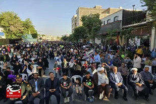 برگزاری جشن میهمانی یک کیلومتری غدیر در نهاوند