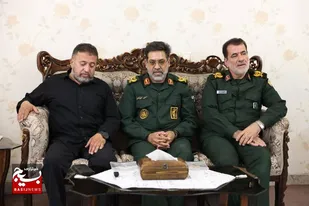 دیدار سردار زارع&zwnj;کمالی با خانواده شهید &laquo;امیرعباس درهم&zwnj;فروش&raquo;+تصاویر
