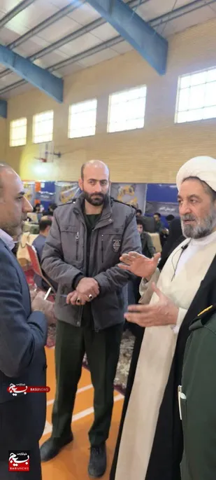 بازدید نماینده ولی فقیه در سپاه استان از ششمین رویداد تولید محتوای دیجیتال بسیج لرستان