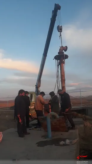 مشکل آب شرب دهستان بام مرتفع شد