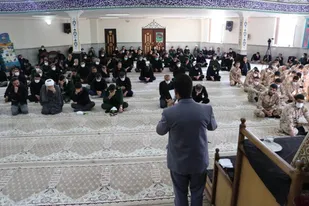 برگزاری مراسم عزاداری روز دوم محرم در سپاه انصارالمهدی (عج)استان زنجان