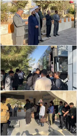 اعزام ۱۲۰ نفر از دانشجویان برادر دانشگاه&zwnj;های استان ایلام به اردوی راهیان نور غرب کشور