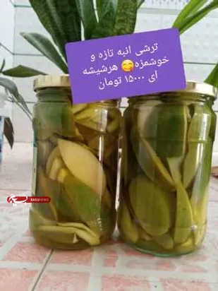 تولید محصولات غذایی خانگی با هدف اشتغالزایی پایدار به همت بسیجیان پایگاه حضرت رقیه س. بخش کردیان جهرم