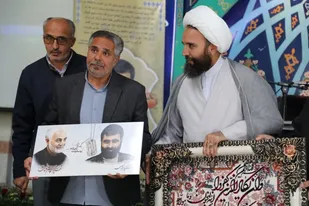 مراسم گرامیداشت هفته کار و بسیج کارگری در  ستاد سپاه انصارالرضا(ع)