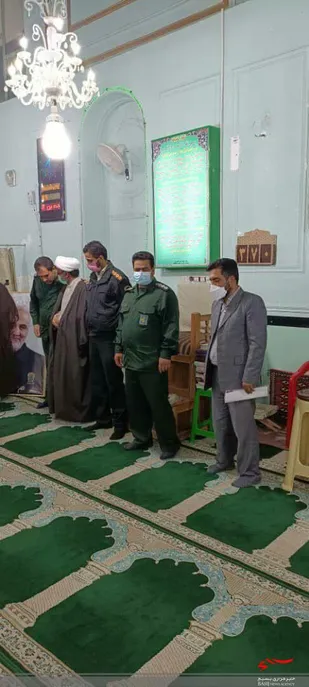 تکریم و معارفه فرمانده پایگاه میثم تمار دهملاء شاهرود