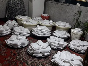 از توزیع ۳۵۰ غذای گرم تا ساخت منزل مسکونی در بخش بسطام