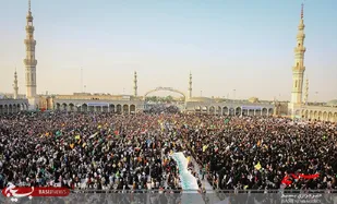 اجتماع سلام فرمانده در مسجد مقدس جمکران برگزار شد