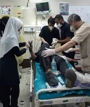 آمار مصدومین چهارشنبه آخر سال به ۷۷ نفر رسید