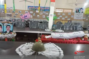 برپایی نمایشگاه عکس دفاع مقدس در گلشن
