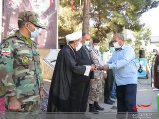 مراسم گرامیداشت چهلمین سالگرد دفاع مقدس در عجب شیر