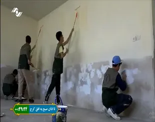 اقدامات گروه جهادی عمرانی شهید عباس آسمیه در برنامه نسیم سحر