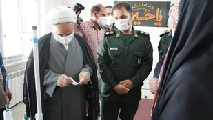 افتتاح سومین کارگاه خیاطی در استان قزوین، این بار در شهر دانسفهان