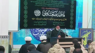 برگزاری مراسم عزاداری حضرت فاطمه الزهراء سلام الله علیهادر سپاه ناحیه سنقر