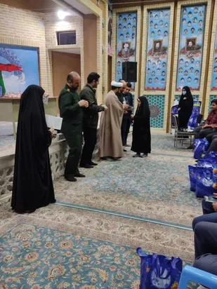 تجلیل از برادران و خواهران بسیجی گردان سایبری میبد