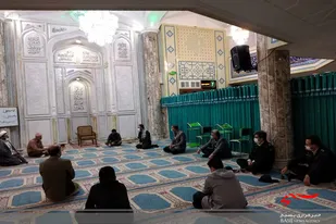 جلسه هماهنگی تأسیس پایگاه بسیج مسجد پنج تن آل عبا در همدان
