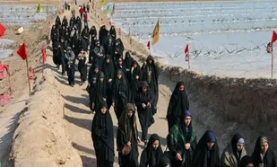 استقبال زائران از سفر به هویزه، اروند کنار و شلمچه