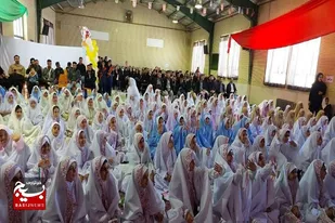 برگزاری جشن تکلیف ۲۰۰ فرشته زمینی در شیرین&zwnj;سو