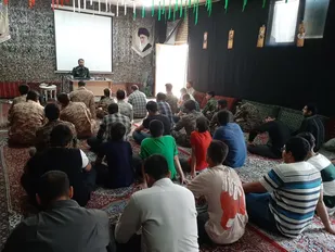 اولین دوره مرحله آموزش و حفظ انسجام گردان بیت المقدس حوزه بسیج شهیدهمت پیشوا