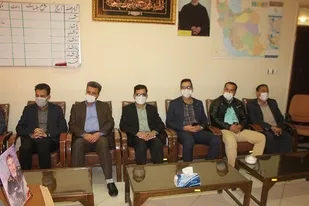 دیدار مدیر آموزش و پرورش شهرستان زرند  با فرمانده سپاه این شهرستان