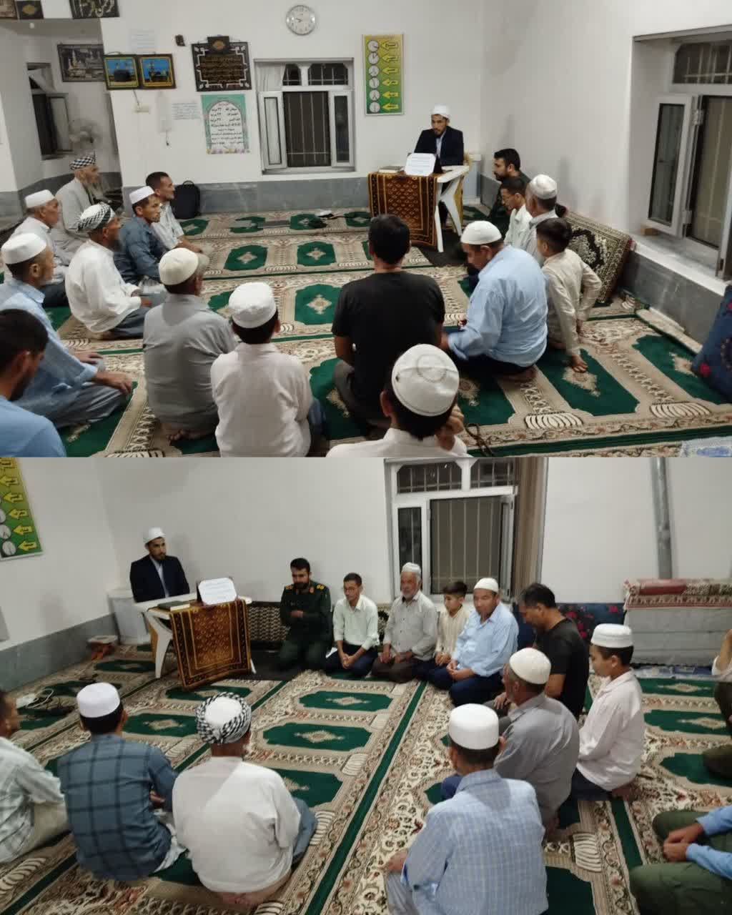 برگزاری نشست بصیرتی و جهادتبیین در پایگاه بسیج شهید مطهری گمیشان