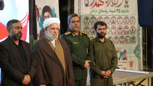 برگزاری یادواره ۲۵ شهید والامقام روستای برغان شهرستان ساوجبلاغ