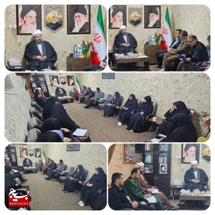 جلسه هماهنگی برنامه معنوی اعتکاف در گتوند برگزار شد
