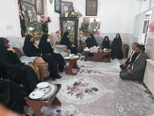 دیدار از خانواده شهید پور سلطانی به مناسبت سالروز شهید بزرگوار