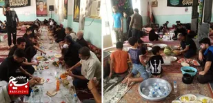 اسکان و پذیرایی موکب قمربنی هاشم (ع) هندیجان از زائران اربعین